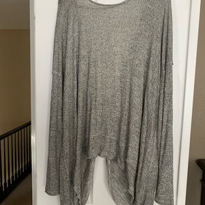 Free People Shadow Hacci Open Back Sweater.